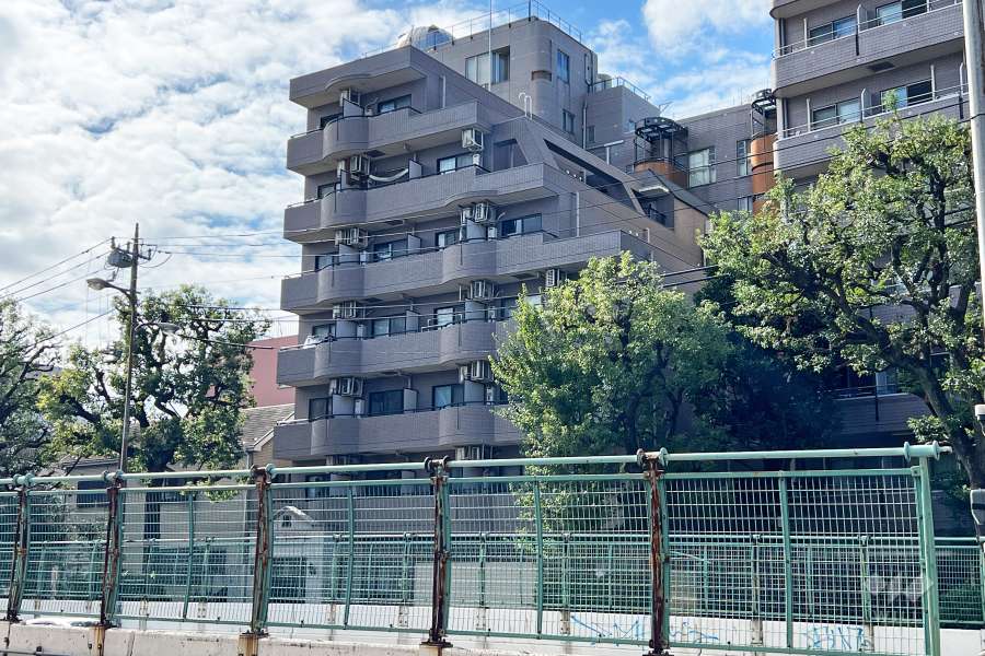 ダイホープラザ野方の外観（北東側から）