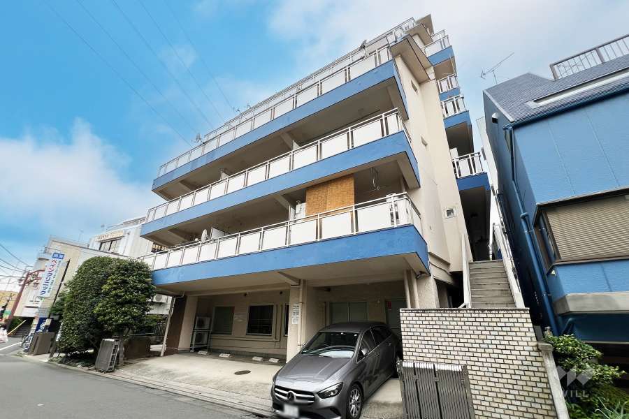 野方ハイツの外観（南東側から）