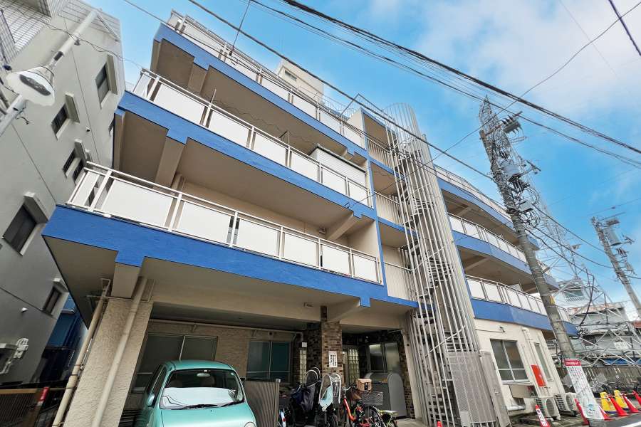 野方ハイツの外観（北東側から）