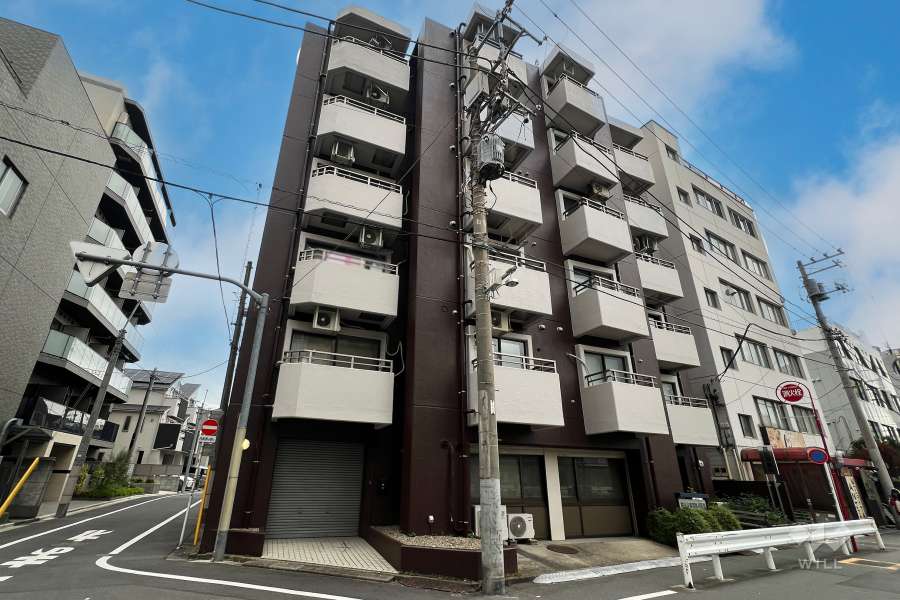 野方サニーハイツの外観（北西側から）