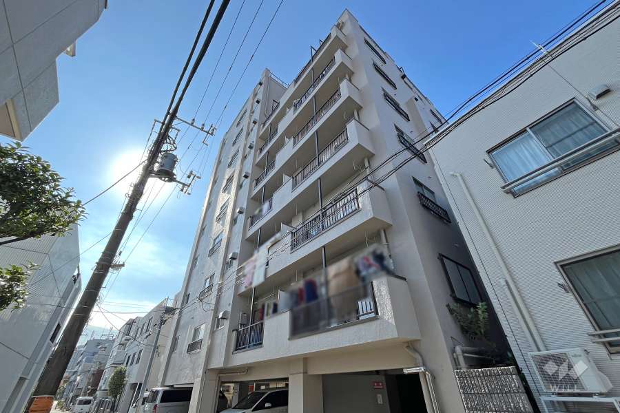 中野ハイツ（中野区）の外観（北東側から）