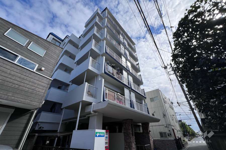 中野ハイネスコーポの外観（北西側から）