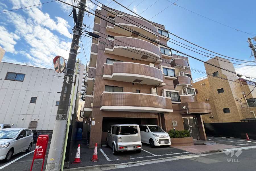 モナーク野方の外観（北東側から）
