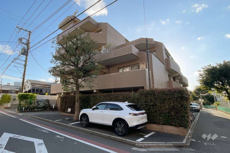 ディナスカーラ中野の外観（北東側から）