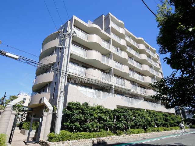 ジークレフフェリス西宮の外観（南西側から）