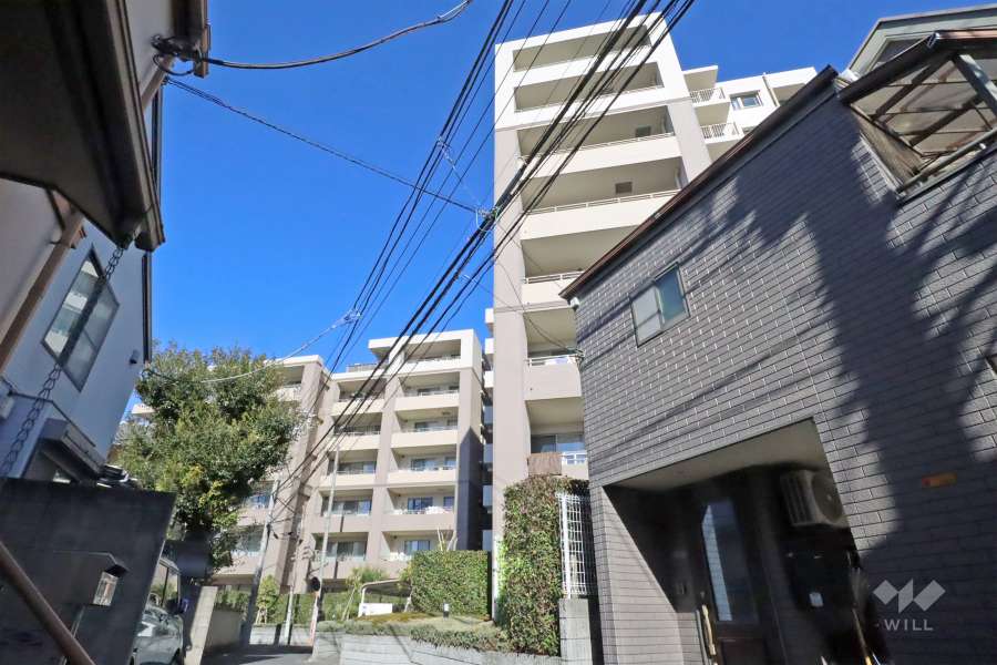 マスターテラス中野平和の森公園の外観(南西側から)