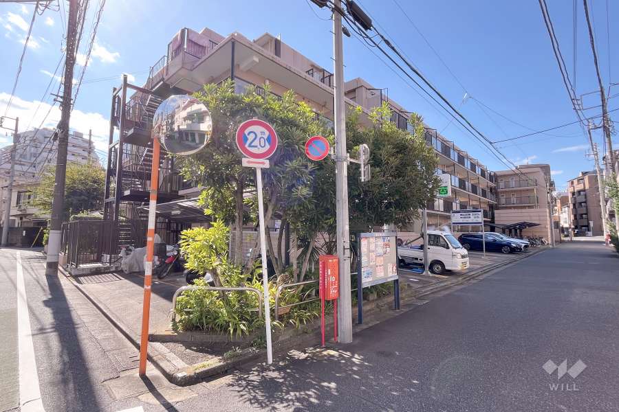 ドルミ中野弥生町の外観（北東側から）