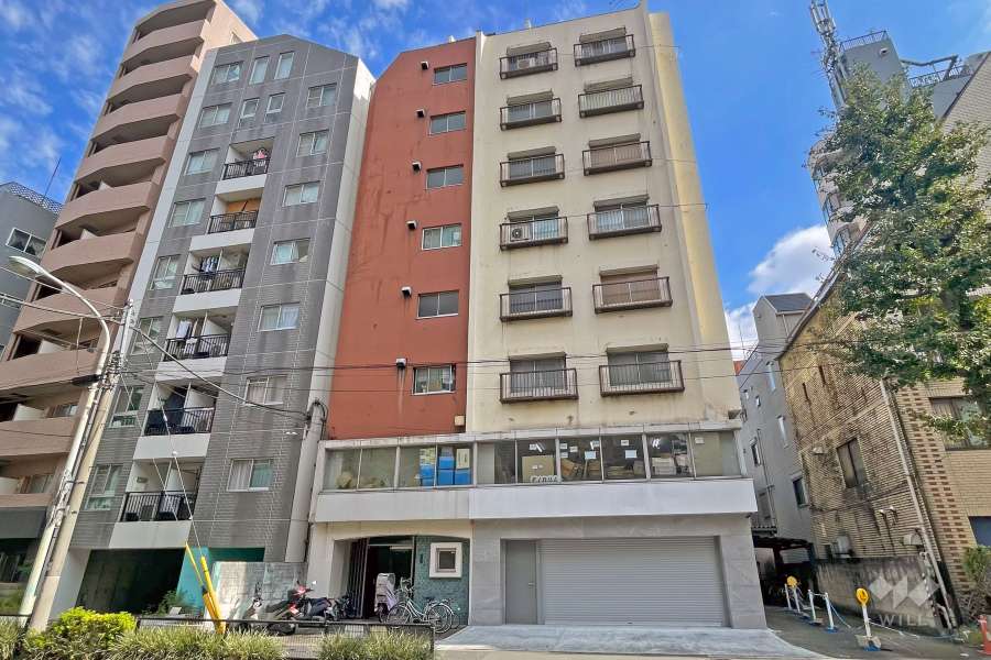 南中野天野マンションの外観（南西側から）