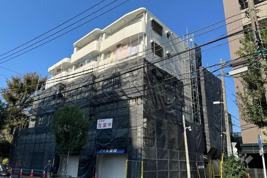 藤和中野弥生町コープの外観（南東側から）
