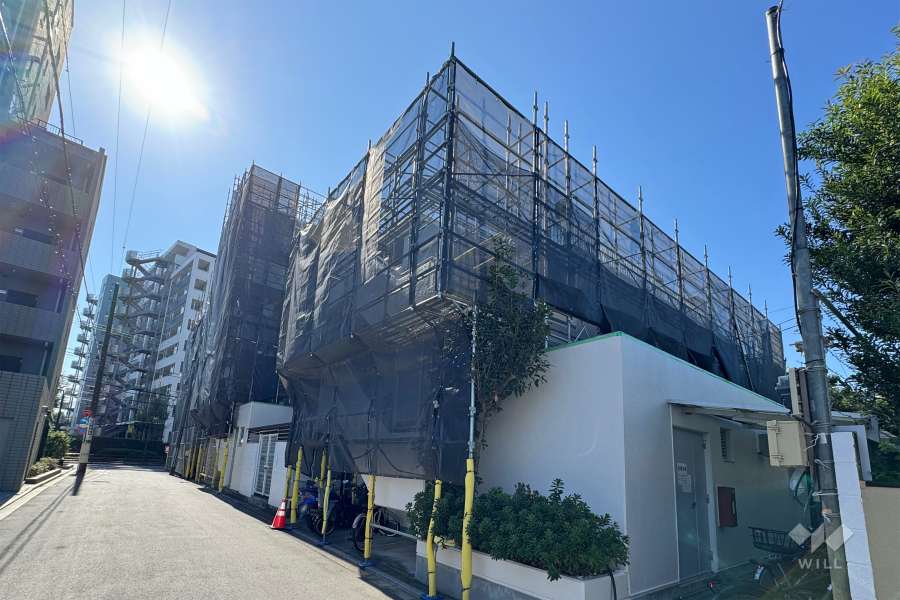 藤和中野弥生町コープの外観（北東側から）
