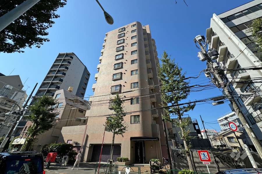 ウィライブ中野富士見町の外観（北東側から）