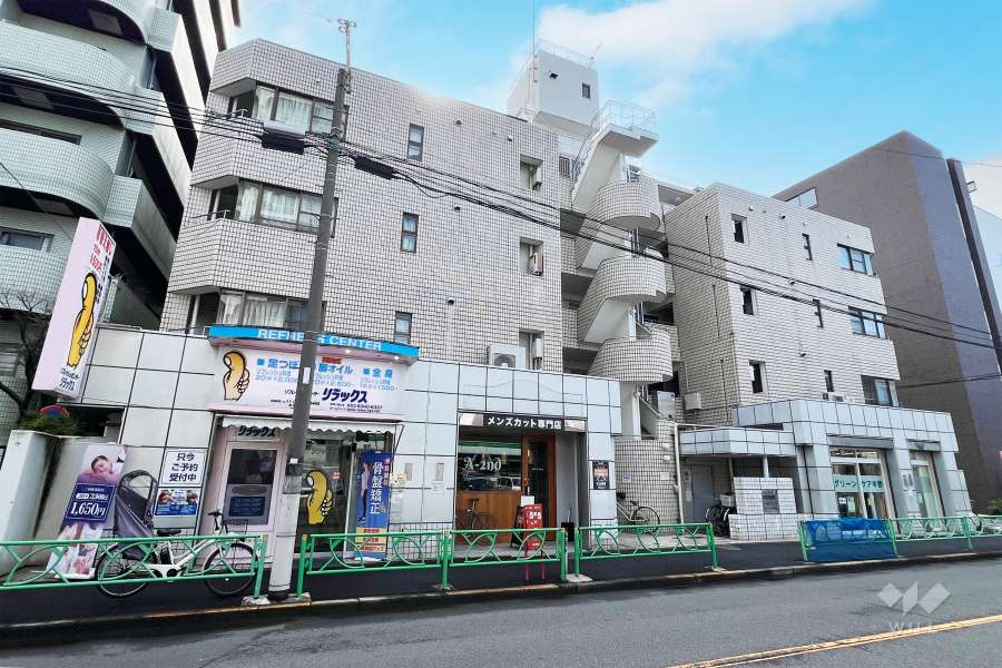 朝日プラザ中野弥生町の外観（北東側から）