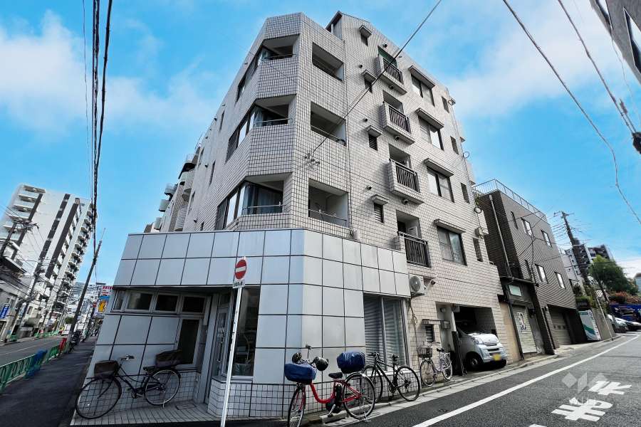 朝日プラザ中野弥生町の外観（北西側から）　