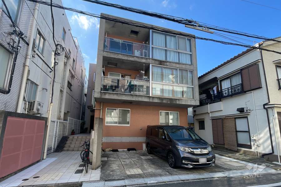 カサデトレス中野弥生町の外観（南東側から）