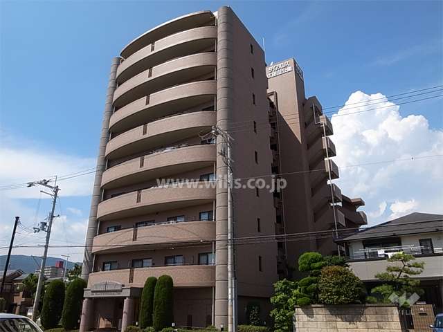 ダイアパレス広田山公園の外観（南東側から）