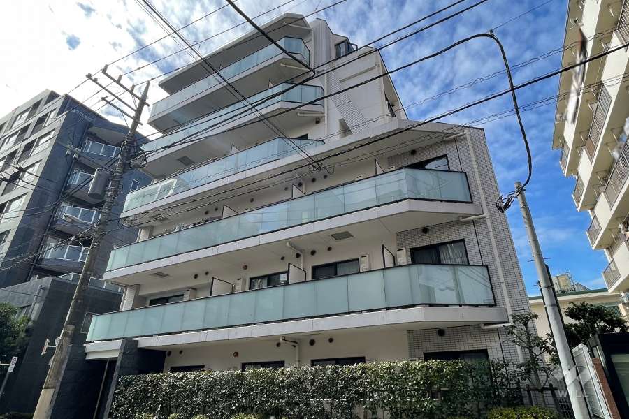 リコットハウス中野新橋の外観（北東側から）