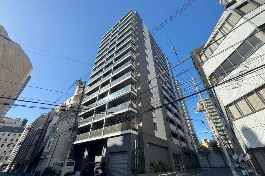 ザ・パークハウスアーバンス東五反田の外観(東側から）