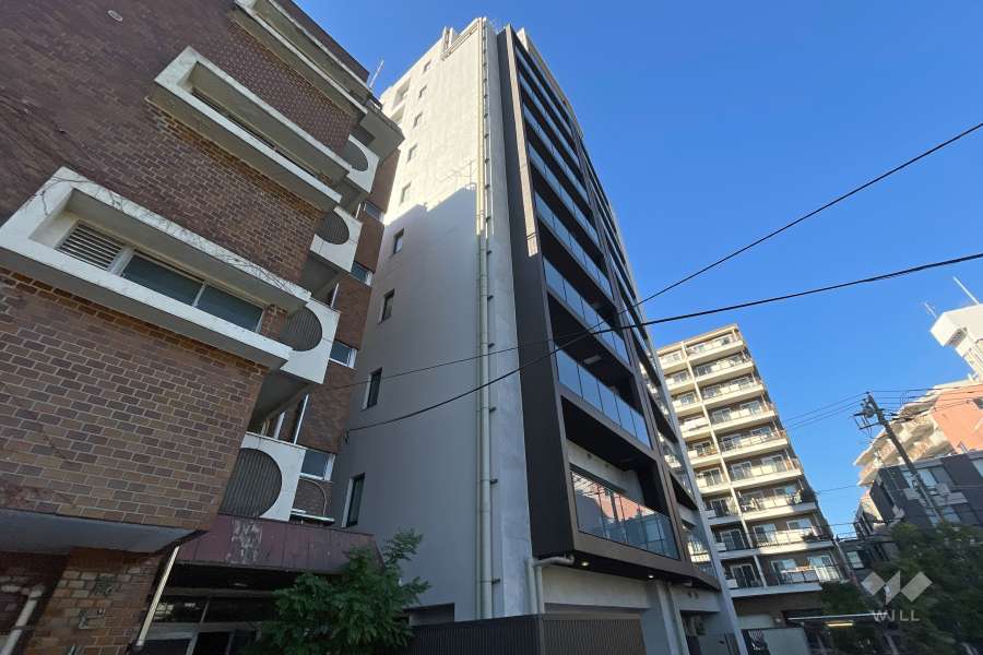 ザパークハウス大井町ゼームス坂の外観（東側から）