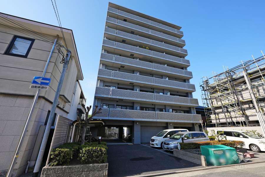 エスリード夙川東の外観（南東側から）