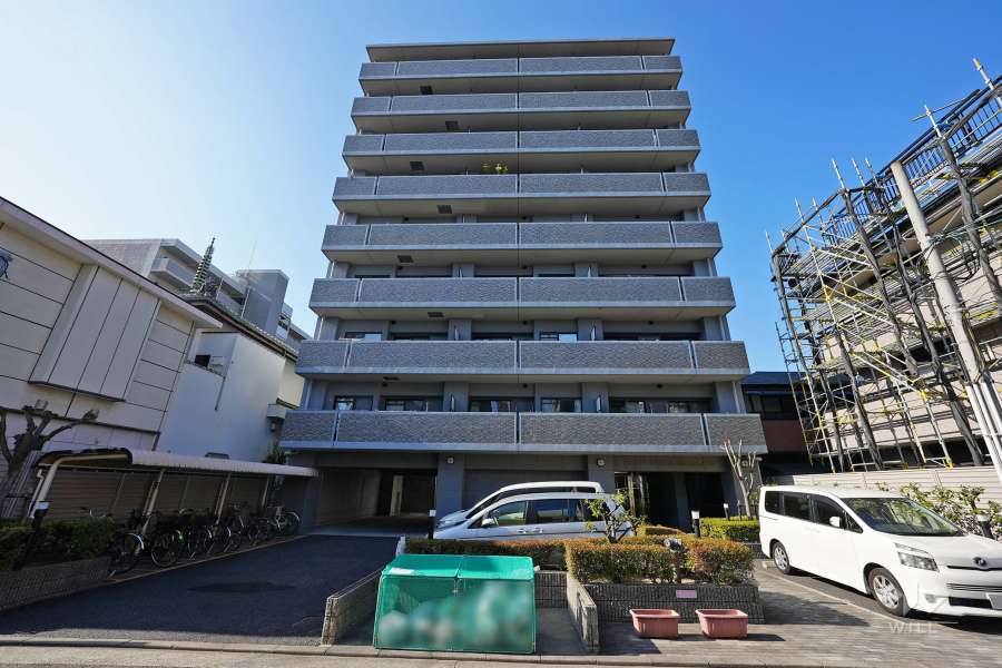 エスリード夙川東の外観（東側から）