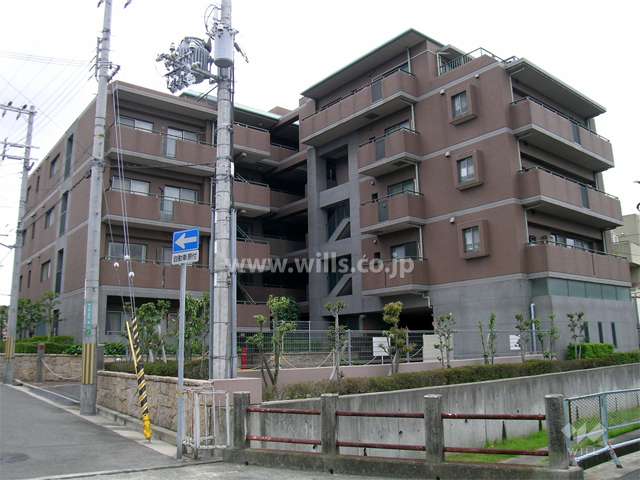 パルコート甲子園三保町の外観（北側から）