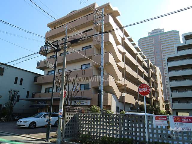 グリッター西宮北口の外観(北西側から)