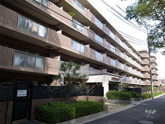 ライオンズマンション西宮門戸の外観（南西側から）