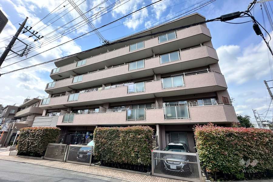 クリオ中村橋弐番館の外観（南東側から）