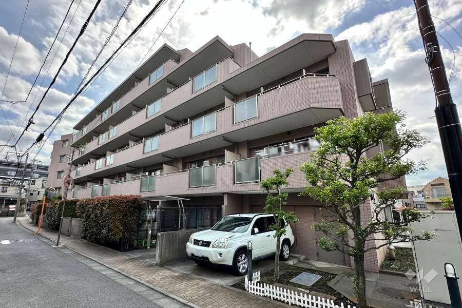 クリオ中村橋弐番館の外観（北東側から）
