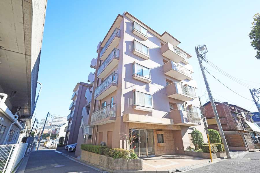ユアコート富士見台の外観（北西側から）