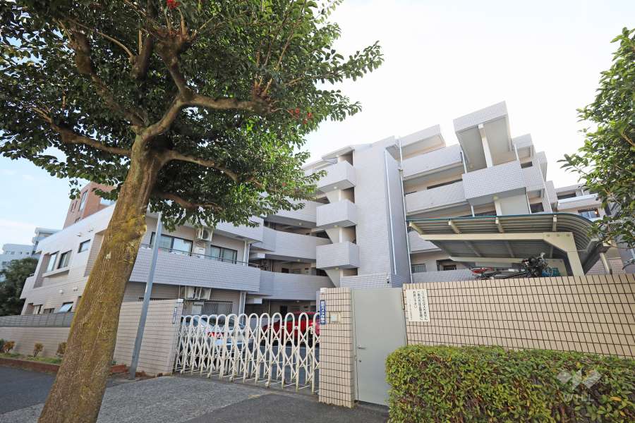 ライツ富士見台の外観（北西側から）
