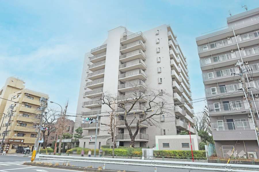 武蔵関シティハウスの外観（北西側から）