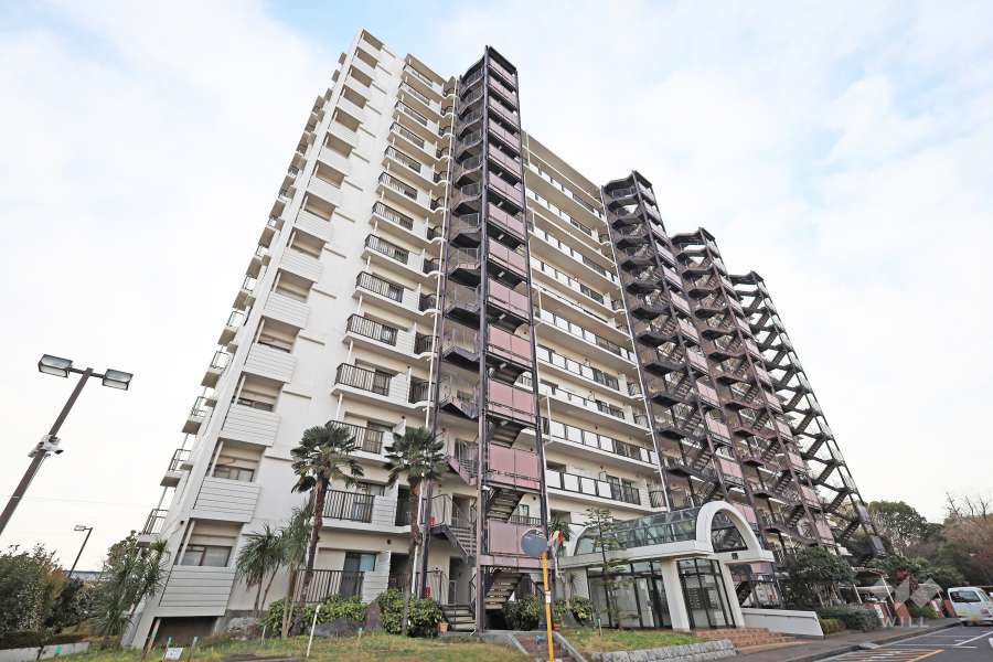 パークサイド光が丘の外観（北東側から）