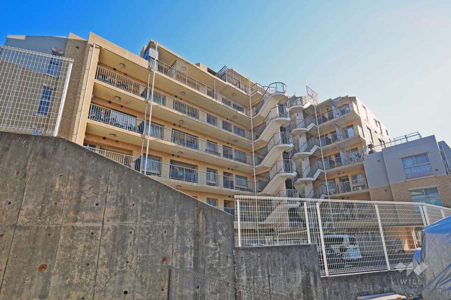 グランシティ練馬春日町２の外観（北西側から）