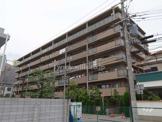 東急ドエル・アルス西宮ガーデンコートの外観（南東側から）