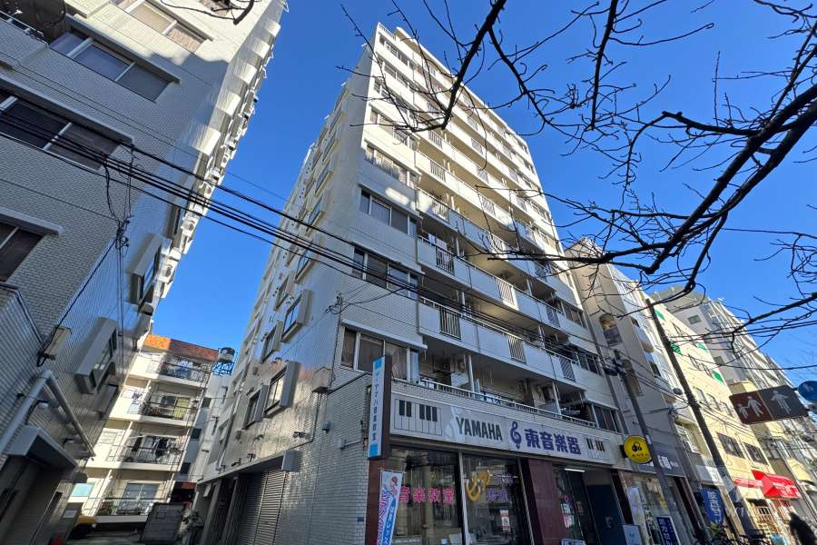 第2桜台ファミリーマンションの外観（南西側から）