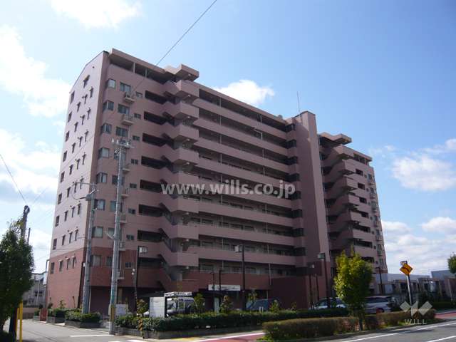 サンブロード香櫨園東海岸通りの外観（北東側から）