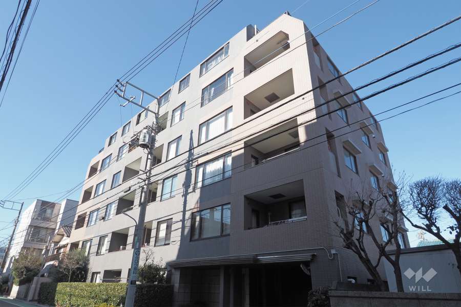 ベルハイム上石神井南の外観（南東側から）