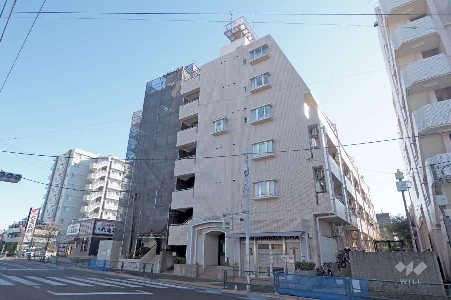 グランドメゾン上石神井の外観（北西側から）