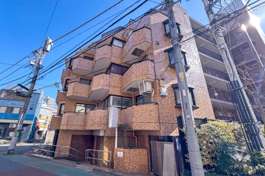 ペガサスマンション石神井公園の外観（北西側から）