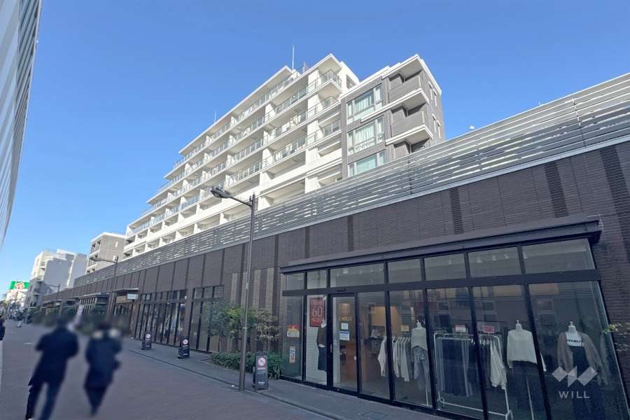 ライオンズ石神井公園ステーションゲートの外観（南東側から）