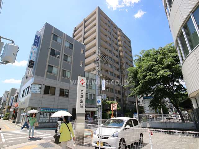 ステイツクレスト芦屋業平の外観（南東側から）
