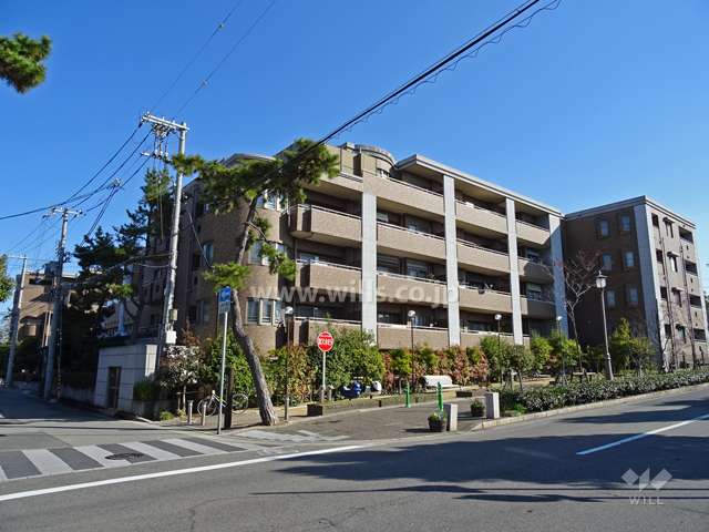 セレッソコート芦屋中央公園の外観（北西側から）