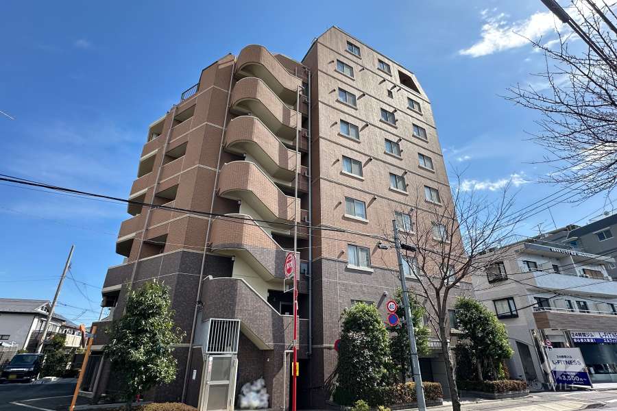 グランシティ大泉学園テラッツァリベルタの外観（北西側から）