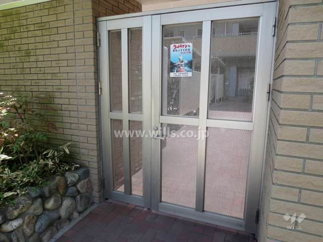 駐輪場の出入り口