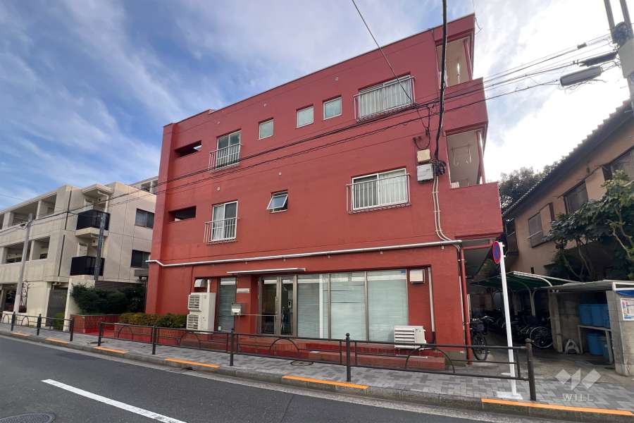 キャニオンマンション中村橋の外観（北西側から）