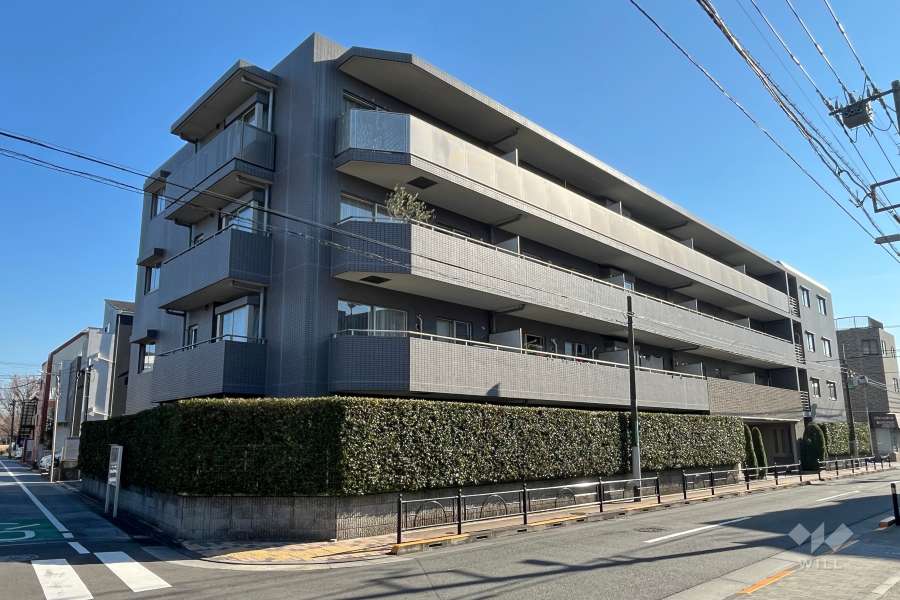 中村橋南パークホームズの外観（北西側から）
