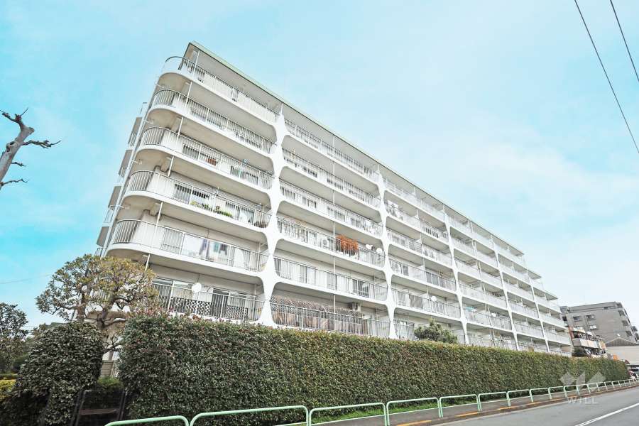 恒陽鷺宮マンションの外観（南西側から）