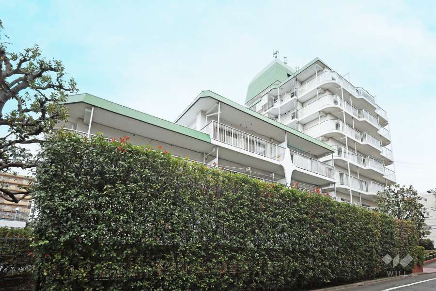 恒陽鷺宮マンションの外観（北西側から）
