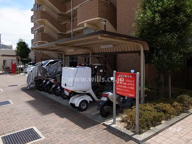 バイク置き場